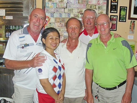 Tuesday’s top four with one of Bert’s finest.